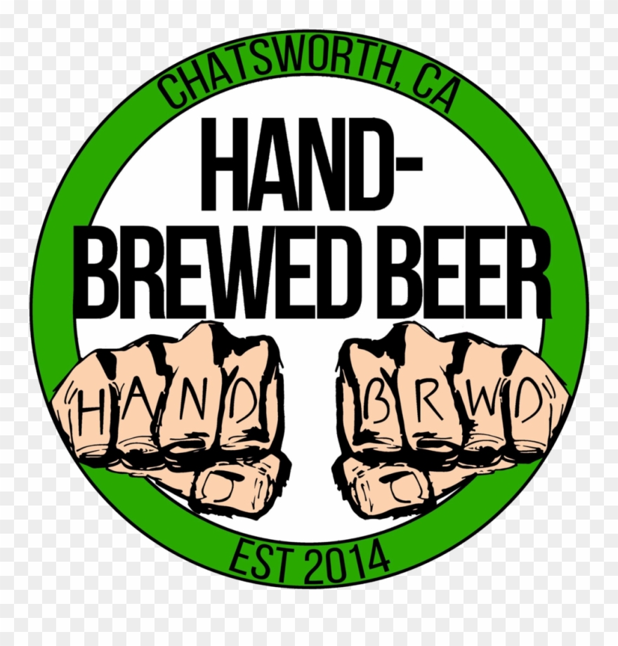 Handbrewedbeer - Hand Brewed Beer Chatsworth Logo Clipart