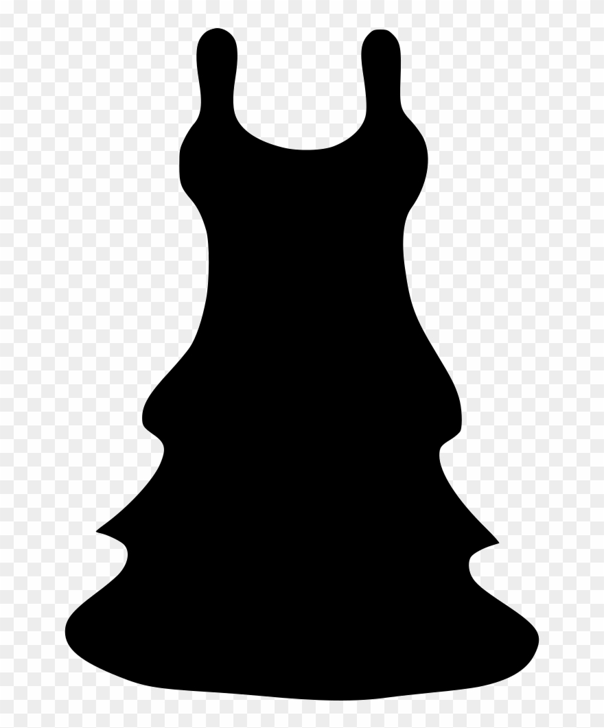 Graphic Freeuse Gown Skirt Angel Png Icon Free Download - Dress Clipart