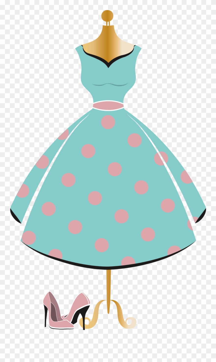 Silhouette Clipart Pics Clothing - Clipart Boutique Model Png Transparent Png