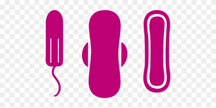 Tampons, Pads, And Liners - Pads And Tampons Clipart - Png Download