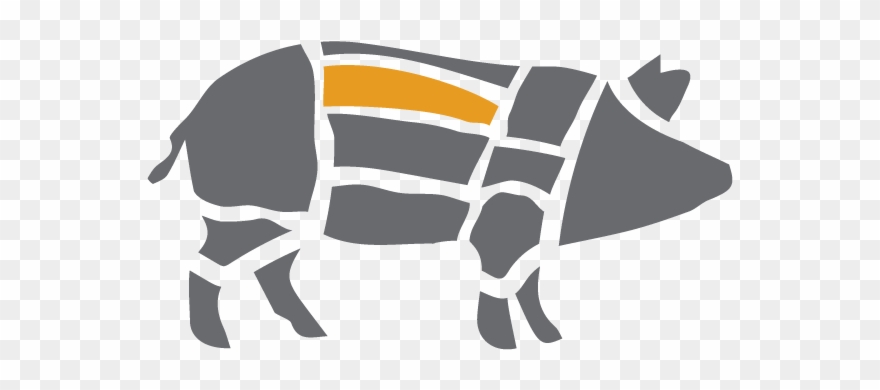 Pork Baby Back Ribs - Clip Art - Png Download