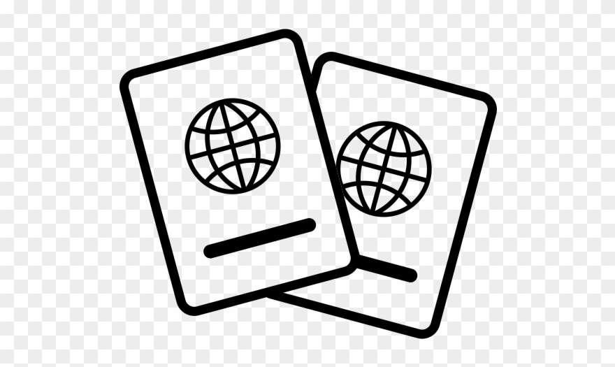 Passports Rubber Stamp - World Bank Clipart