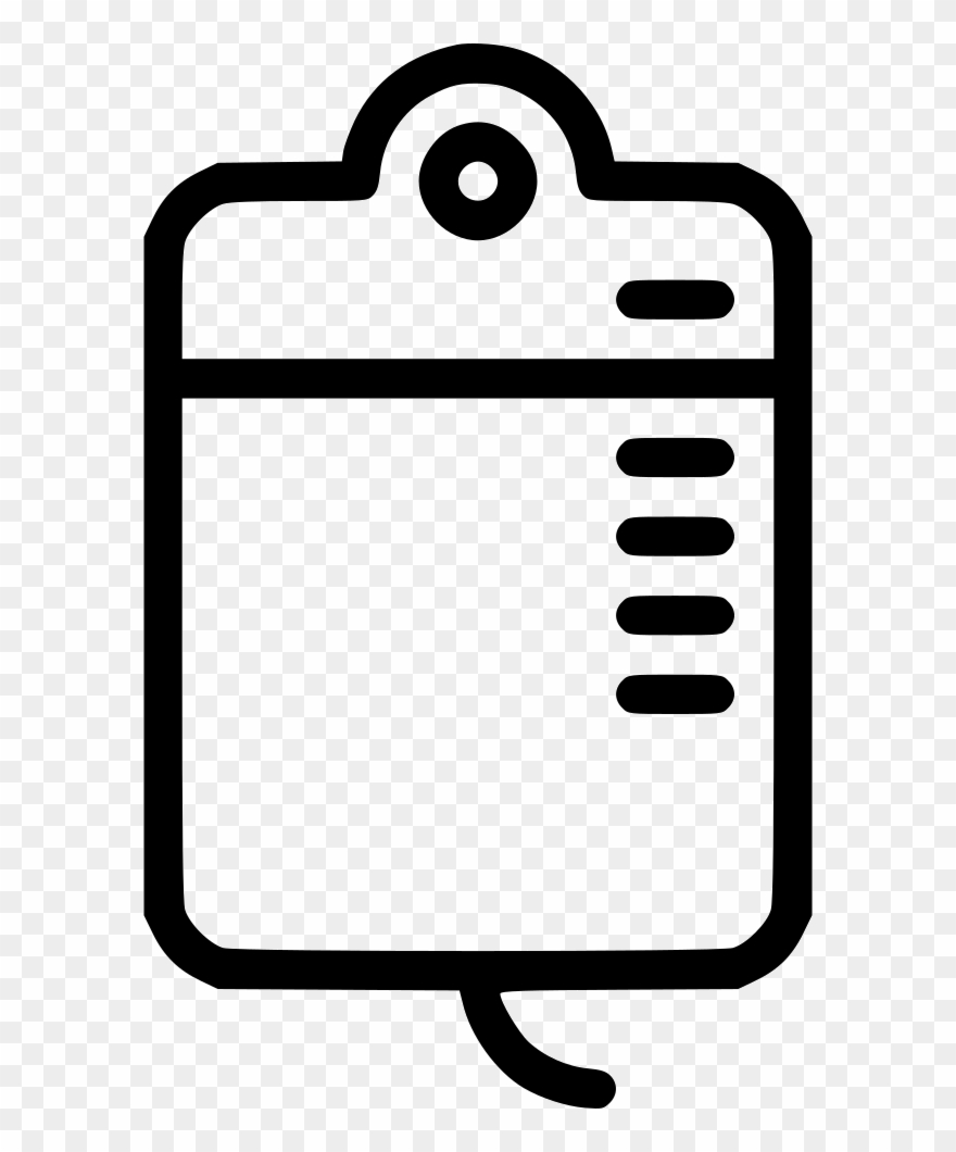 Iv Bag Comments - Iv Bag Svg Clipart