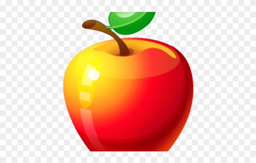 Apple Flashcard Clipart