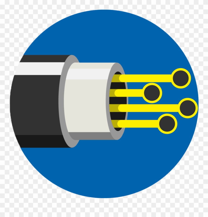 Fiber Optic & Broadband By Harbor Communications - Fiber Optics Clip Art - Png Download