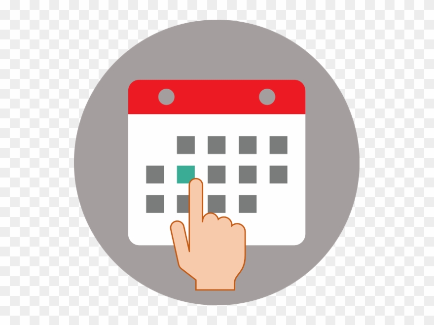 Hand Gesture Clipart Communication Skill - Vector Calendar Icon Png Transparent Png