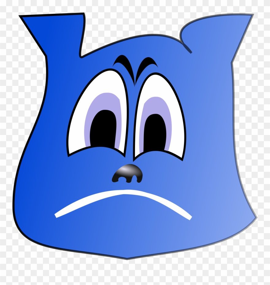 Vector - Emotion Triste Clipart
