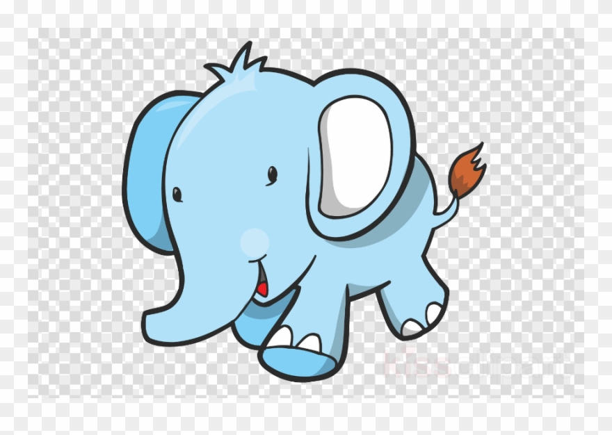 Blue Elephant Clipart Elephants Clip Art - Pusheen Png Transparent Png