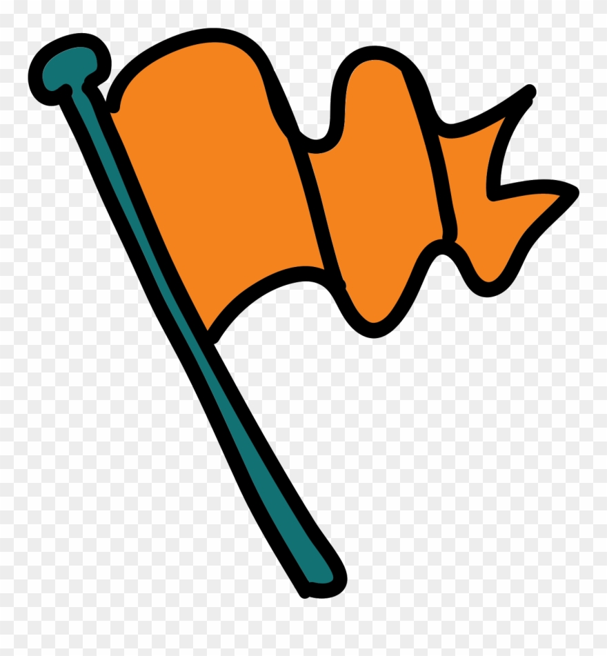 Drapeau 2 Icon - Vlajka Clipart