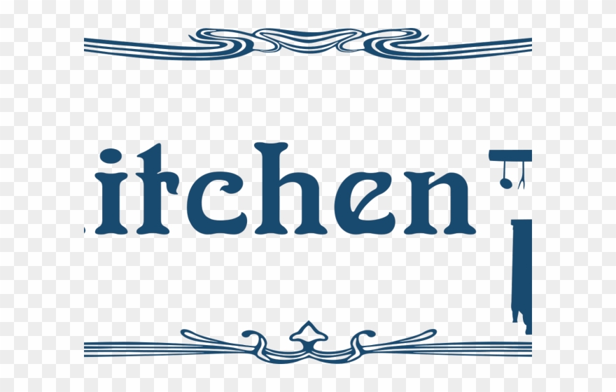 Restaurant Clipart Restaurant Kitchen - Clipart Kitchen Sign - Png Download