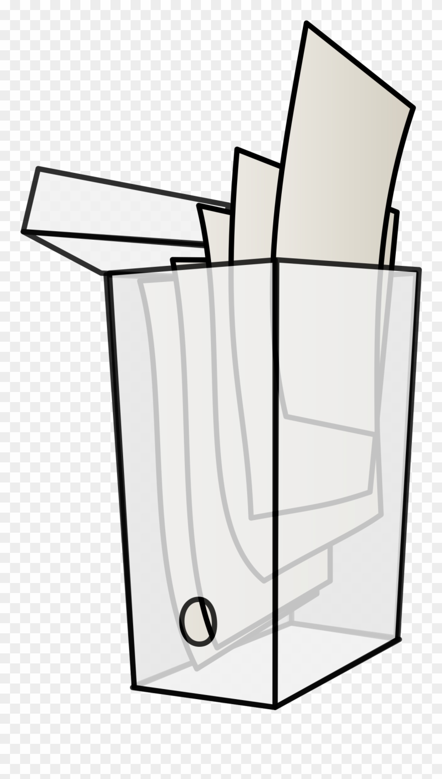 Big Image - Dessin De Boite D Archive Clipart