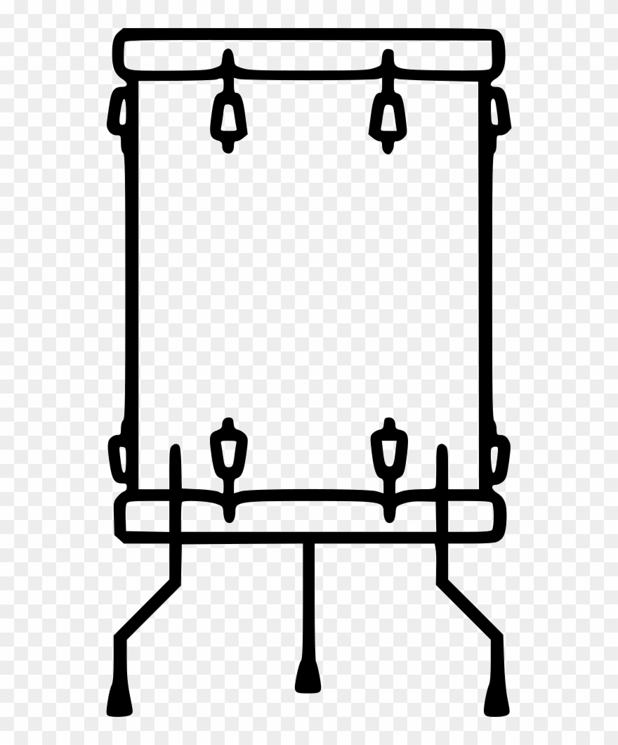 Floor Clipart Floor Installation - Floor Tom Icon - Png Download