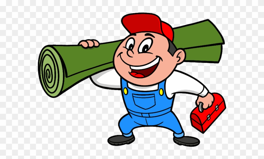 Flooring Installer Clip Art - Cartoon Plumber - Png Download