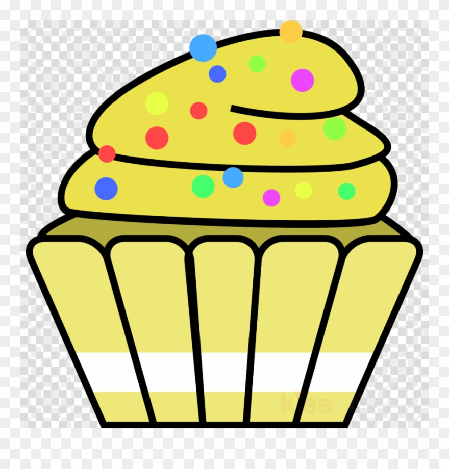 Download Yellow Cupcake Clipart Cupcake Clip Art Food - Sweet Food Clipart - Png Download