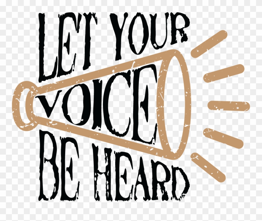 At Free Press Marketing, We Believe That People Have - Let Your Voice Be Heard Clipart