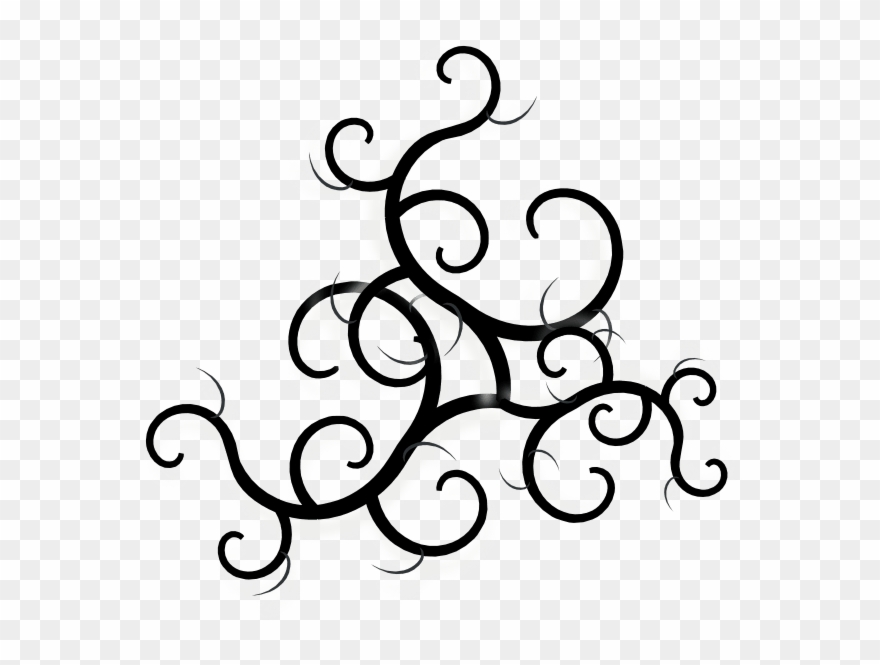 Free Swirl Clipart - Twirls And Swirls Designs - Png Download