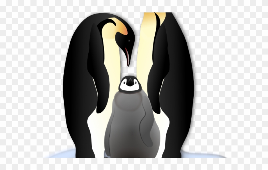 Cardinal Clipart Penquin - Emperor Penguin Clip Art - Png Download