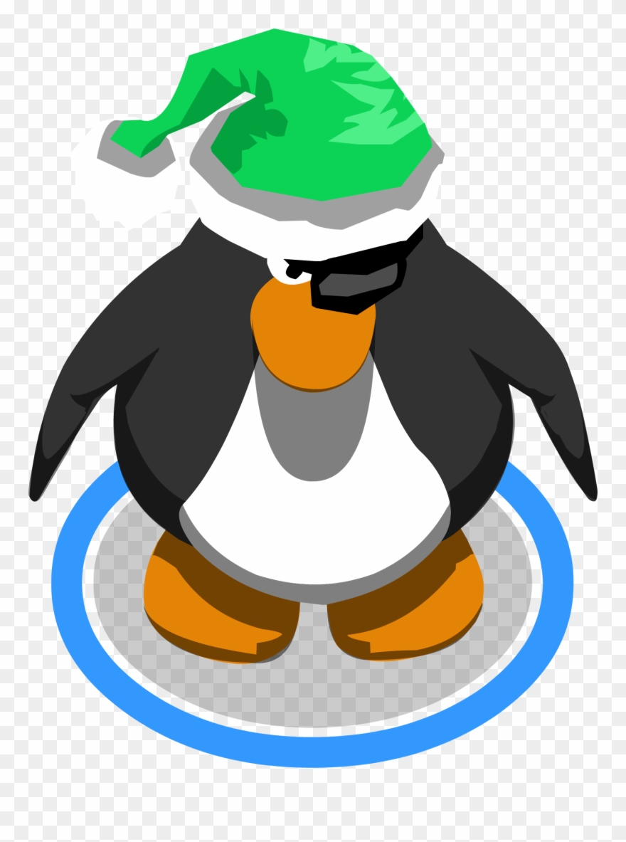 Green Jolly Roger In-game - Club Penguin Vuvuzela Clipart