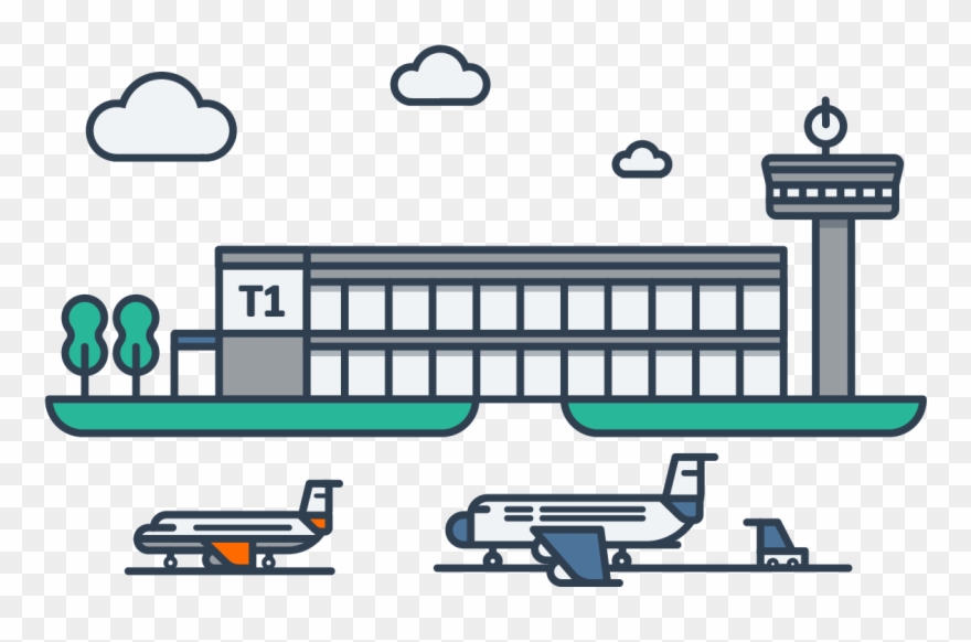 Mflow Airport Scale - Transport Clipart