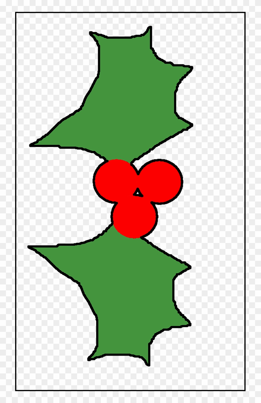 Holly,xmas,border - Holly Clipart