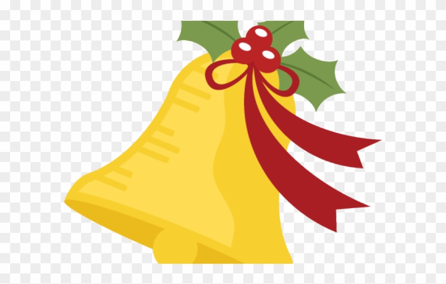 Christmas Bell Clipart Christams - Cute Christmas Bells Clipart - Png Download