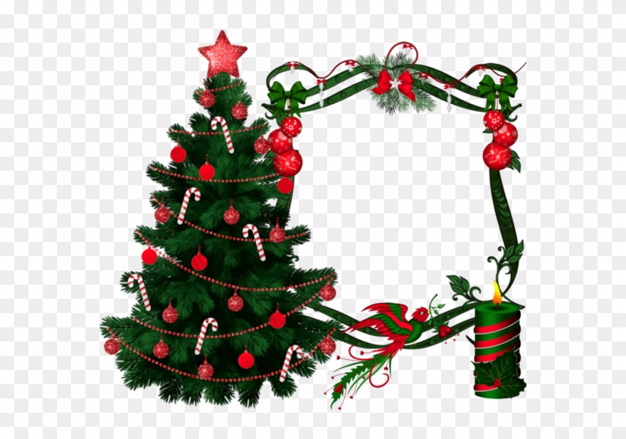 Photo Noel, Paper Frames, Corner, Clip Art, Photos, - Christmas Day - Png Download