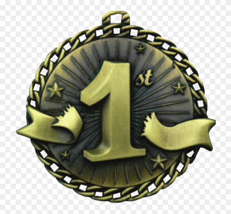 G1m31g 1st Place Med - Ribbon Burst 1st Place Medal Clipart