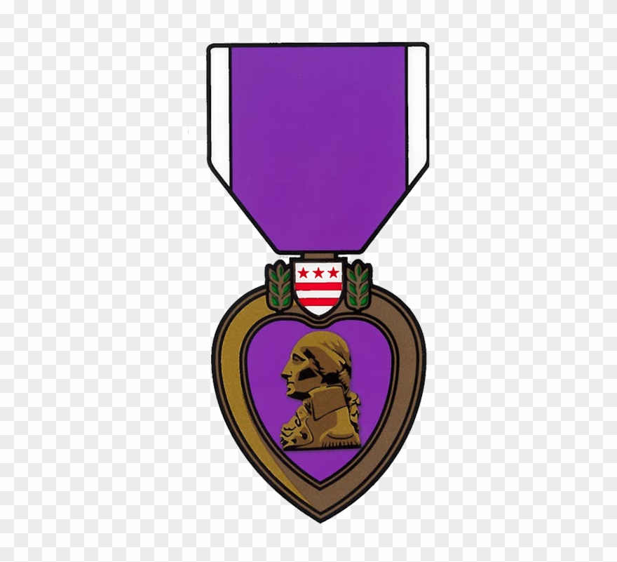 Purple Heart Decal - The Marine Shop Clipart