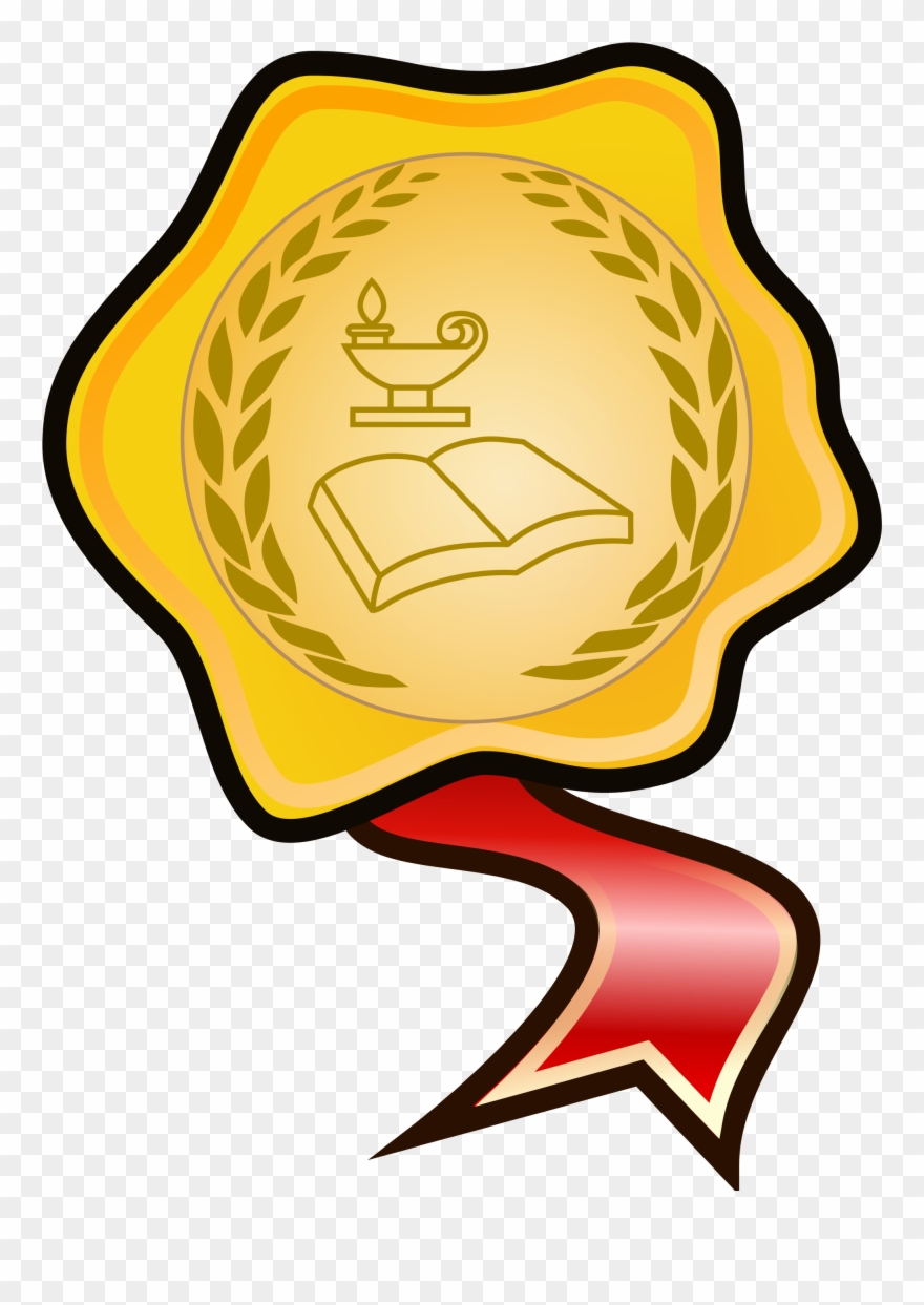 Open - Library Medal Clipart