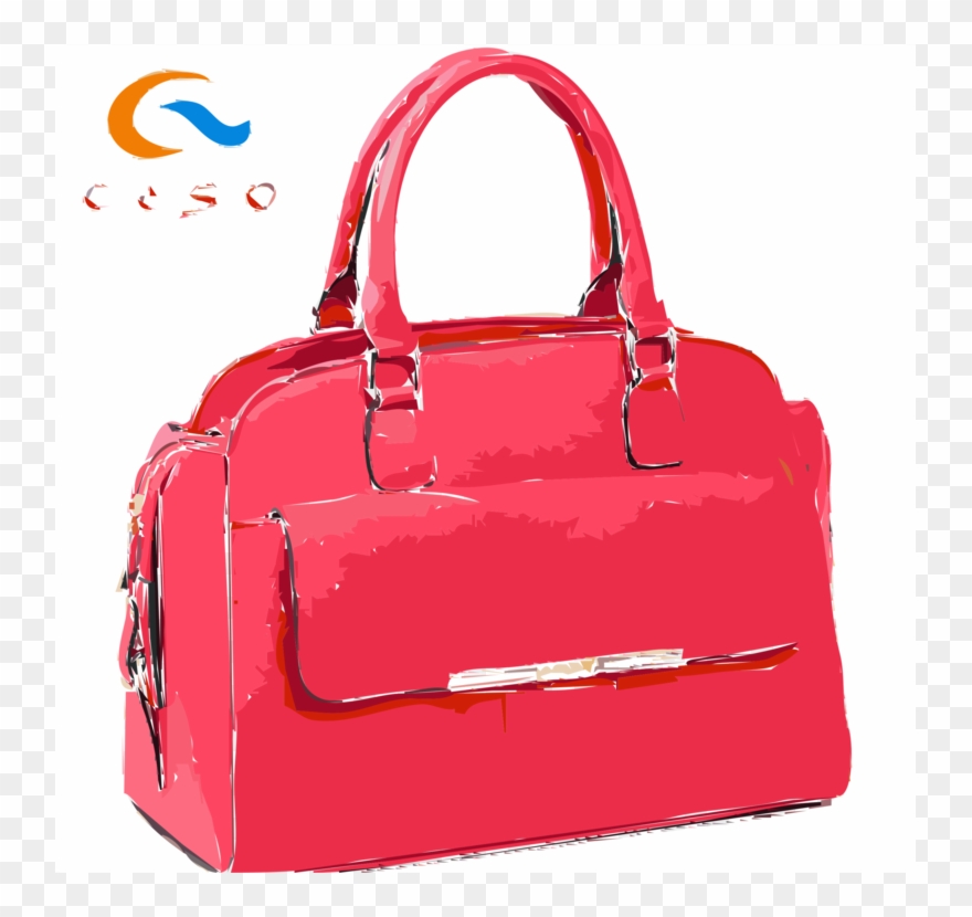 Handbag Leather Baggage Strap - Handbag Clipart