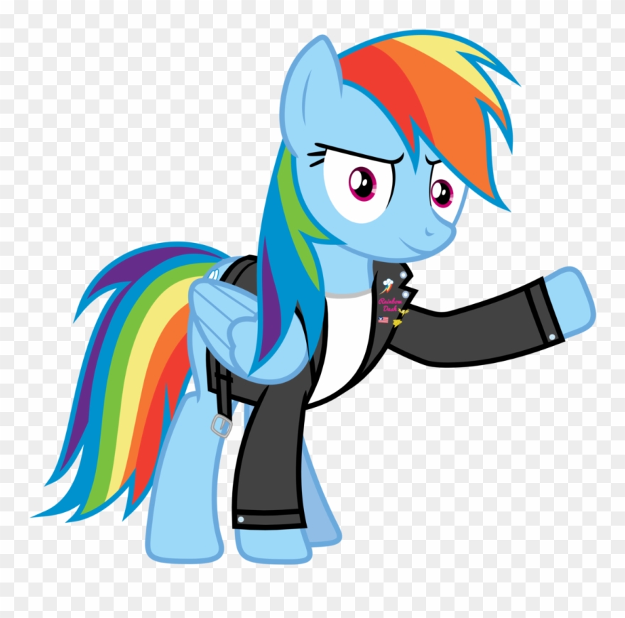 Clipart Free Library Leather Drawing Greaser - Mlp Jacket Vector - Png Download