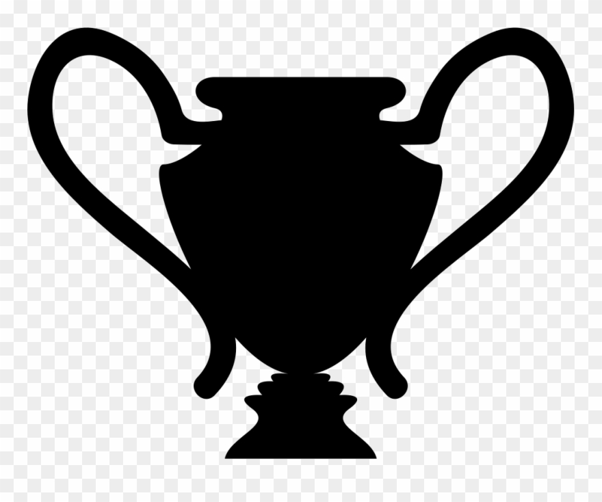 Trophy Black Silhouette Comments - Trofeo Png Silueta Negra Clipart