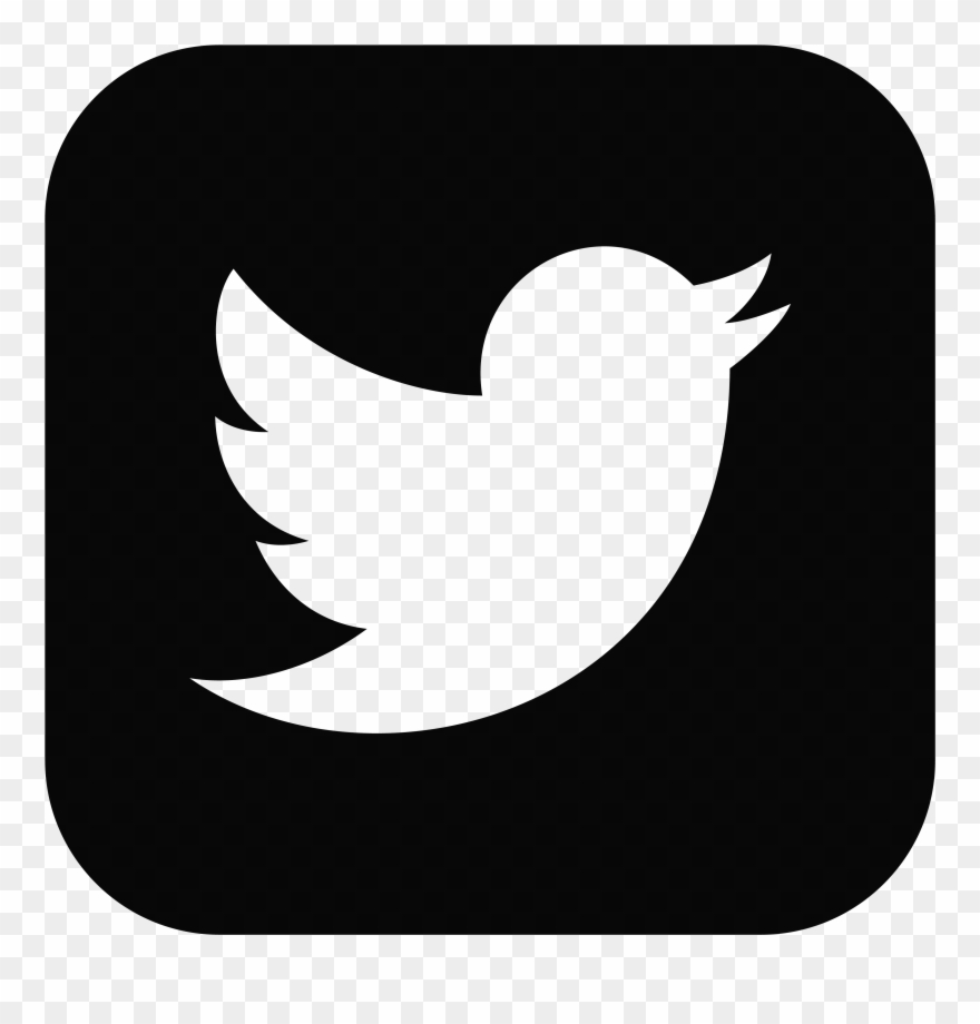 Twitter App Black And White Clipart