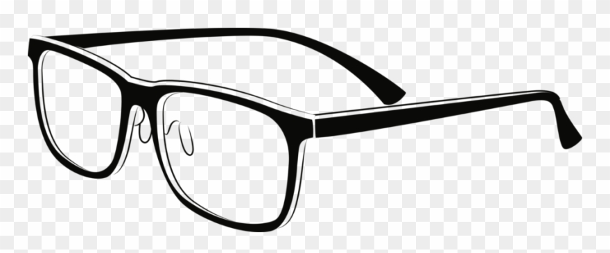 Glasses Eye Goggles Line - Clip Art Glasses - Png Download