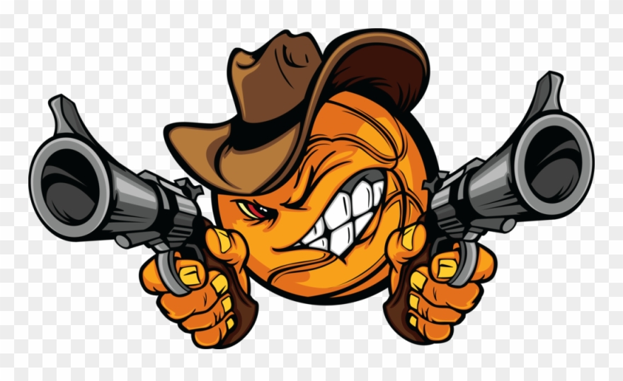 Jerry Wilson Memorial Basketball Tournament Archery - Basketball With Gun Logo Clipart
