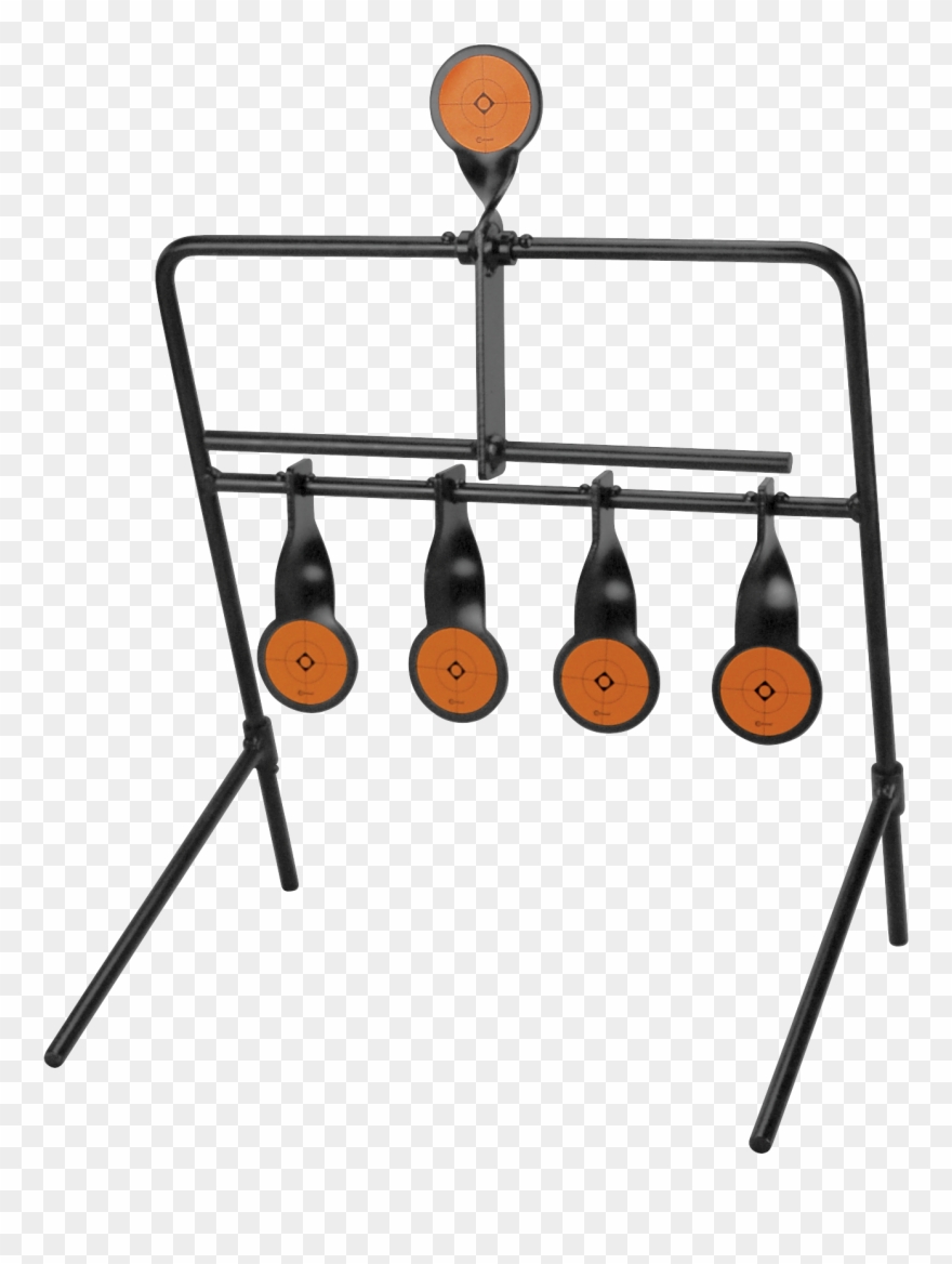 Caldwell 902365 Rimfire Resetting Target Heavy Duty - Birchwood Casey Gallery Expert .22 Resetting Target Clipart