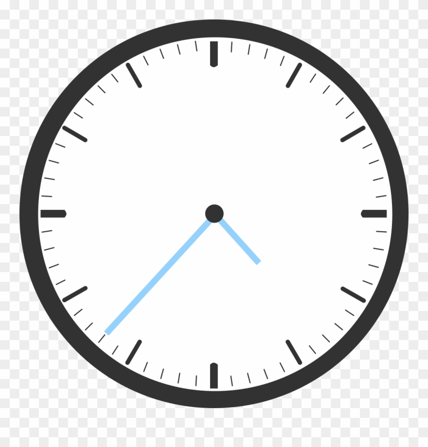 A Person Is Driving Past A Clock Tower - 8 45 On A Clock Clipart