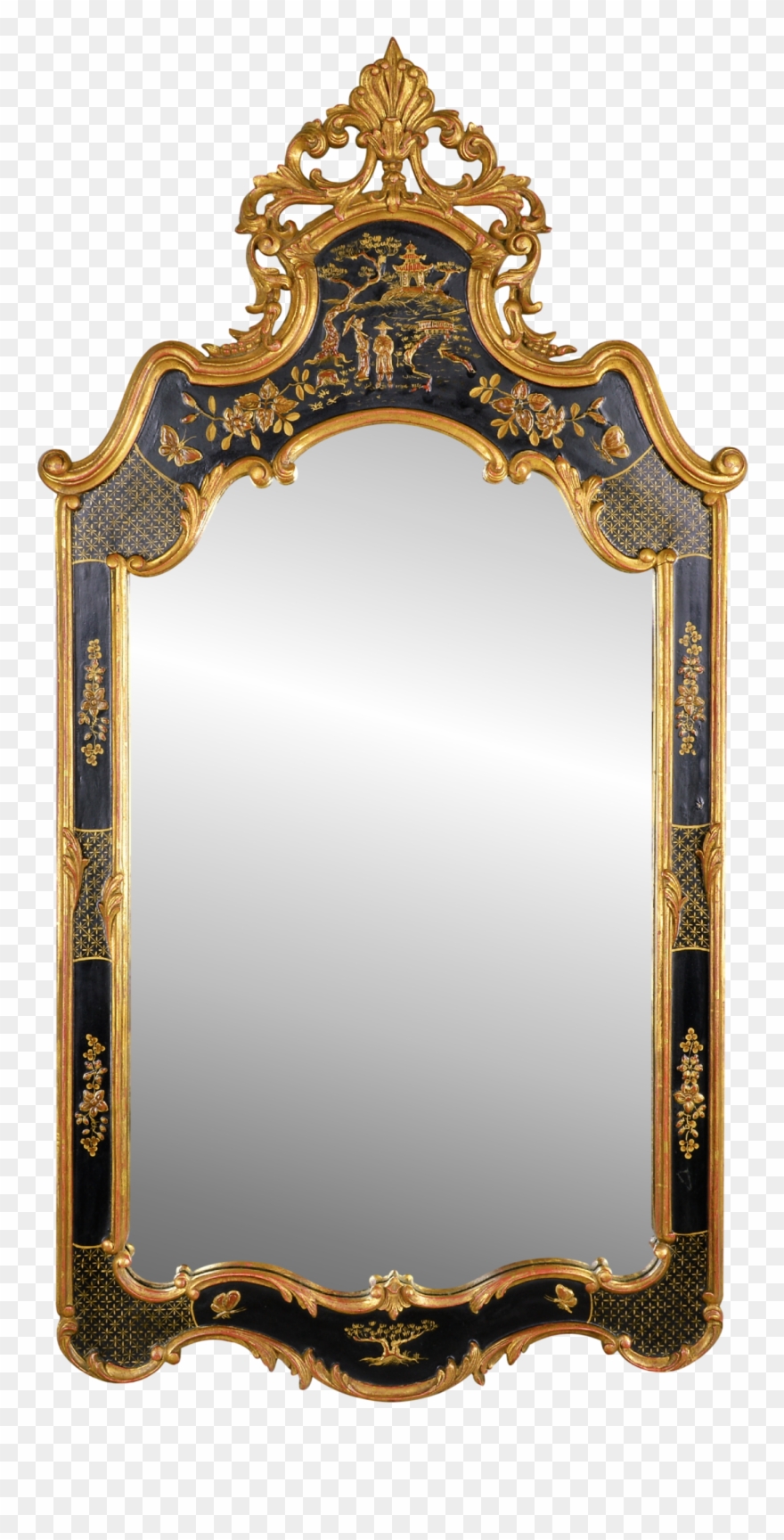 Vintage Mirror Png Clip Art Transparent Download - Vintage Mirror