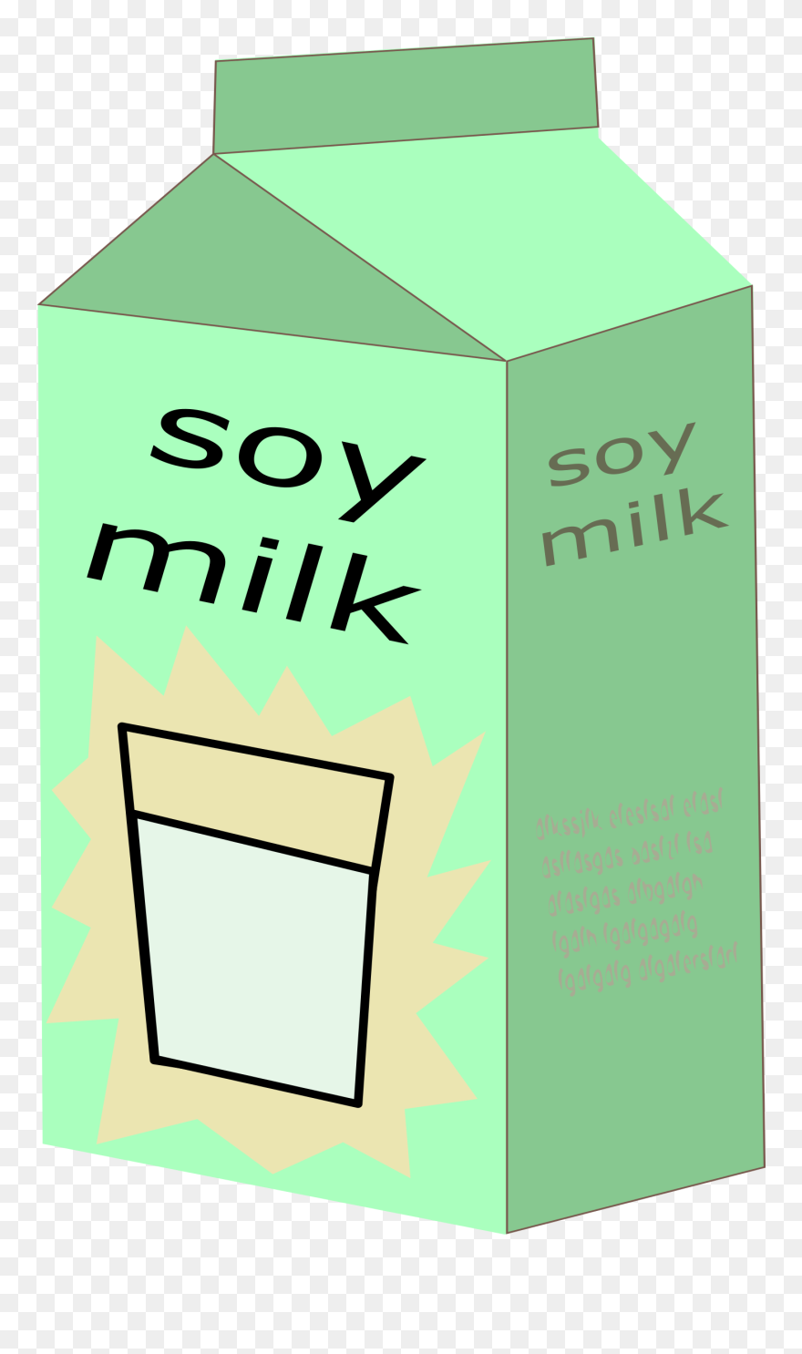 Medium Image - Soy Milk Clipart - Png Download