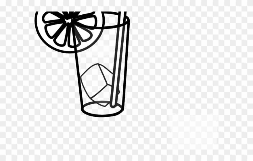 Milk Clipart Glass Drawing - Lemonade Clip Art - Png Download