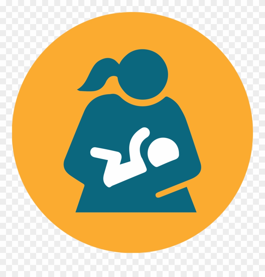 Mother's Milk Is A2 Milk, Desi Cow Milk Is A2 Milk - Breast Feed Icon Png Clipart