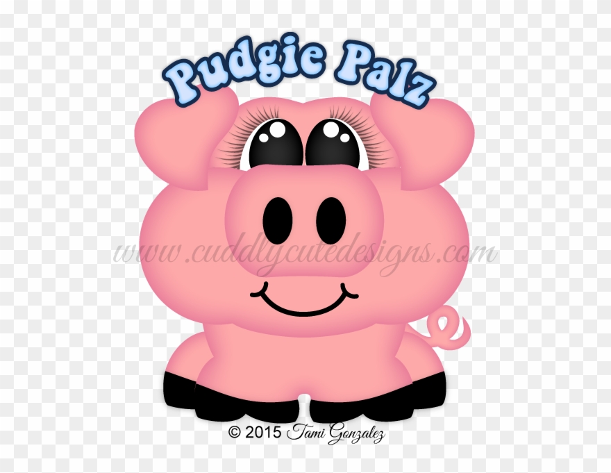 Pudgie Palz-pig Clipart - Design - Png Download