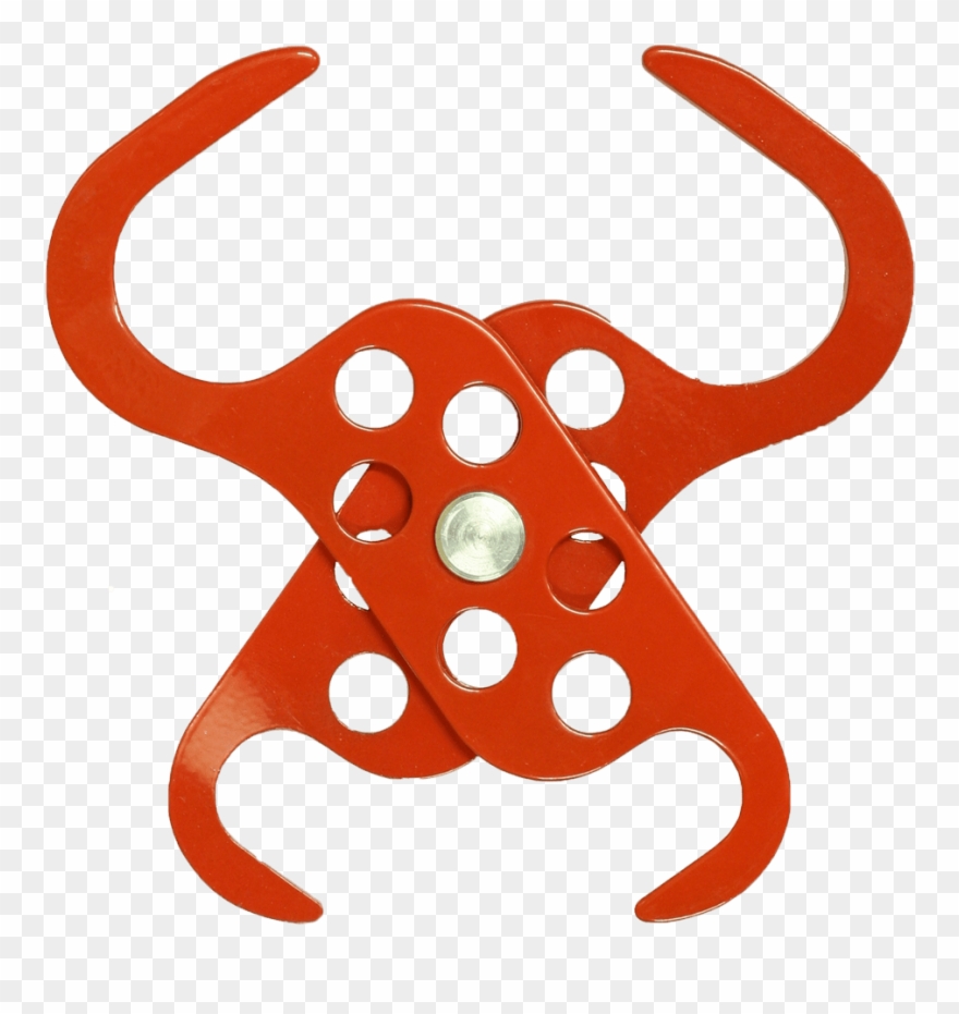 Lockout Loto Steel Hasp Lock Rk-h82 - Powder Coating Clipart