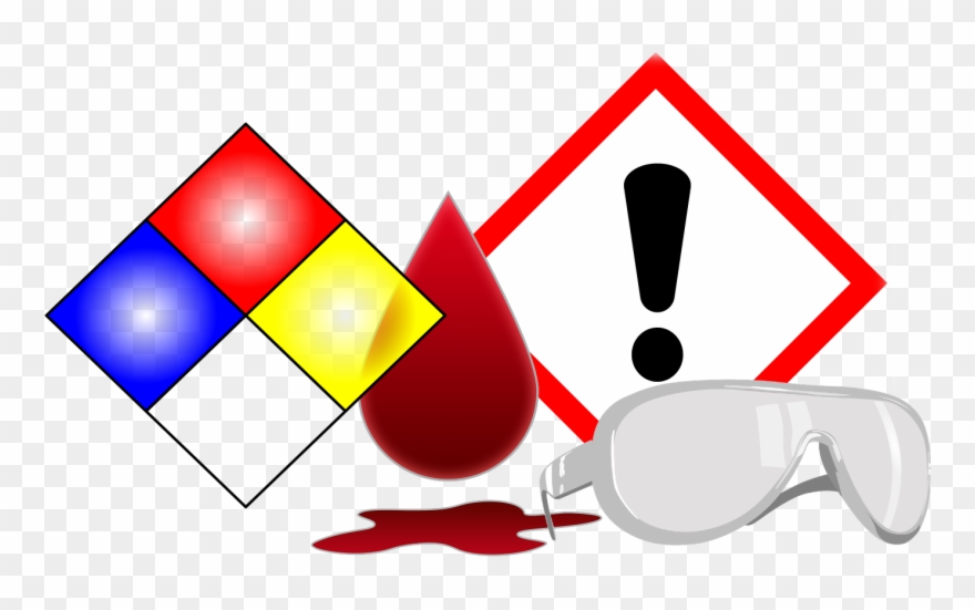 Working With Chemicals - Pictogram Harmful Clipart