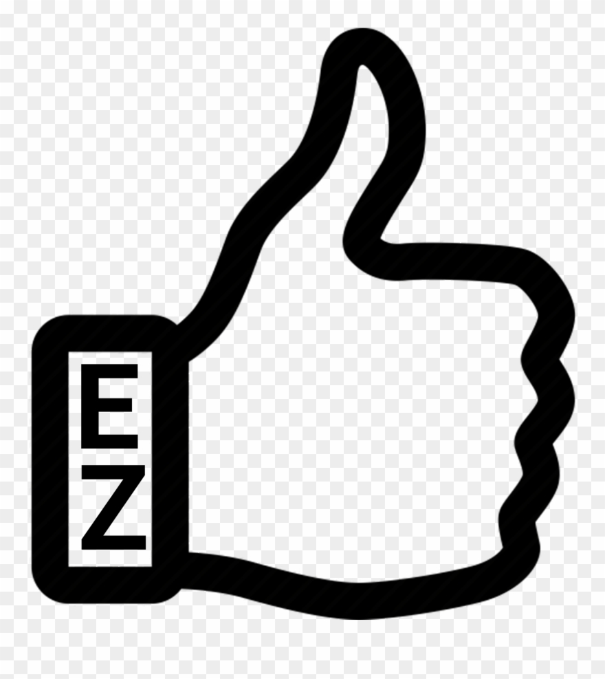 Null - Thumbs Up Transparent Icon Clipart
