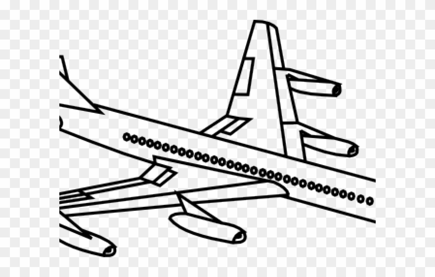 Mewarnai Pesawat Jet Clipart