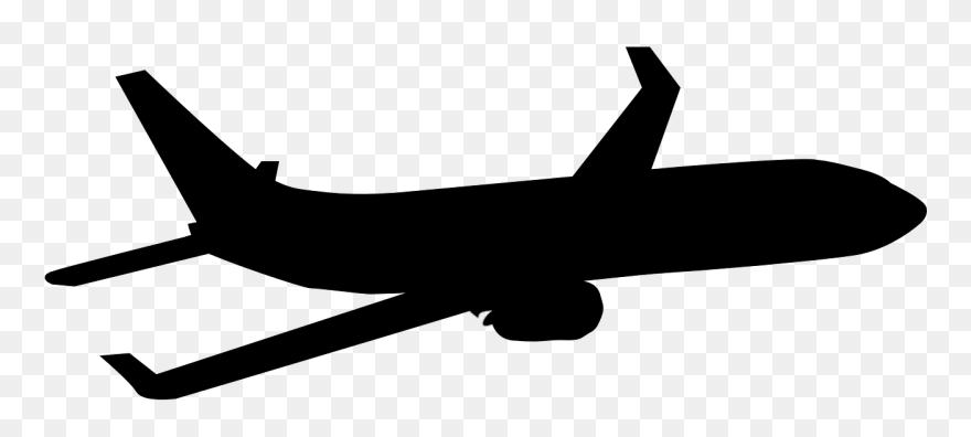 Airplane Silhouette Clip Art - 1st Choice Aerospace - Png Download