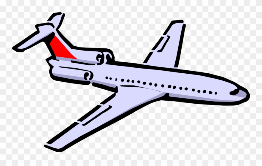 Aircraft Vector Illustrator - Flying Airplane Clipart Gif - Png Download
