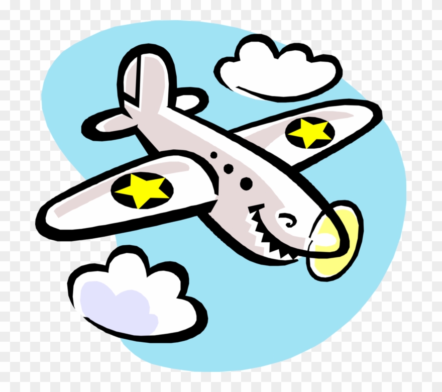 Vector Illustration Of American Usaf Air Force Bomber Clipart