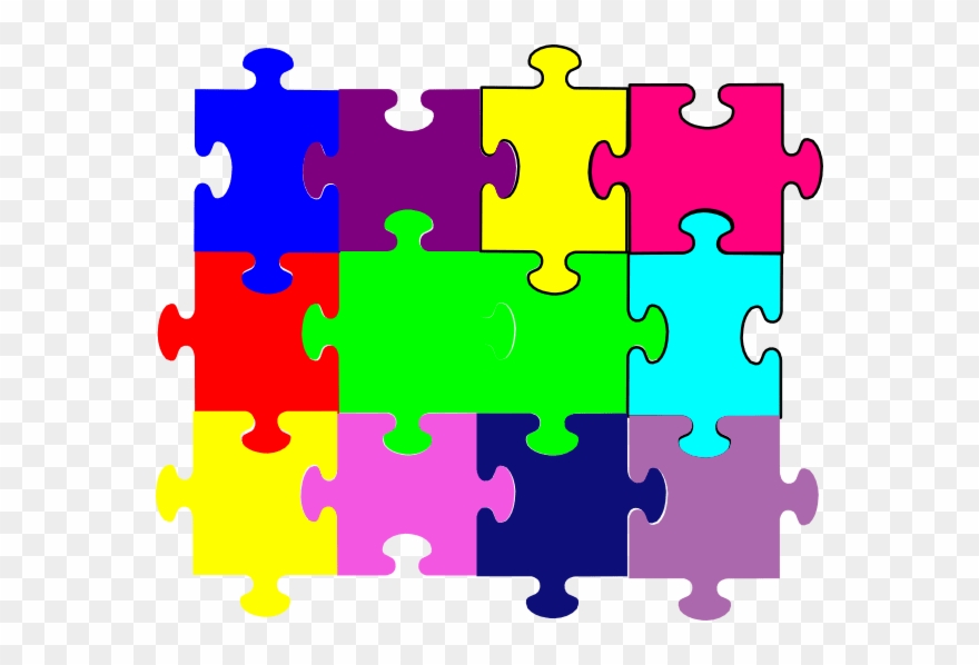 Jigsaw Puzzles Clipart Free - Png Download
